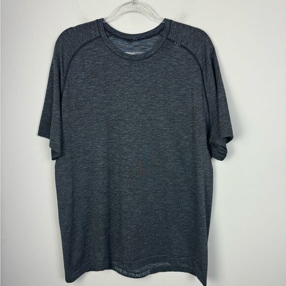 LULULEMON | Men’s Metal Vent Tech Short Sleeve Tee Gray/Blue/Multi Size XX-Large - Picture 1 of 8